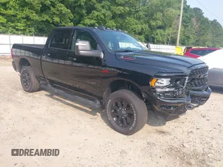 2024 Ram 2500 Big Horn with VIN 3C6UR5DL3RG269750, listed as a IAAI auction lot 42393351 with 12,442 mi miles and . Bid and sale history available at DreamBid. Image 1.