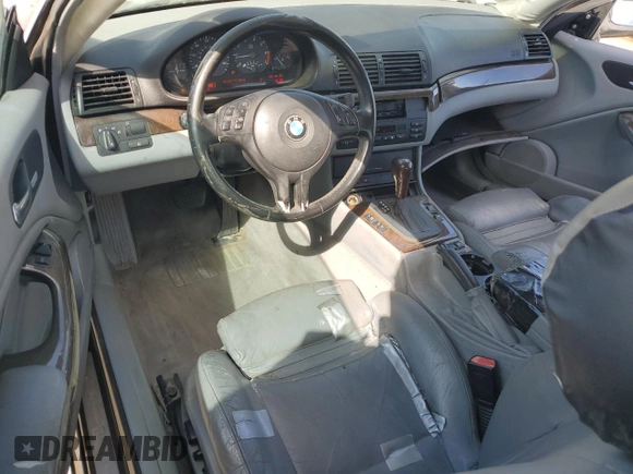 2003 BMW 3 Series 325Ci with VIN WBABN33443PG61696, listed as a Copart auction lot 48861845 with 181,107 mi miles and Salvage Title. Bid and sale history available at carsss.com. Image 8.
