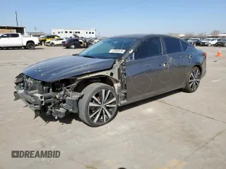2022 Nissan Altima 2.5 SR with VIN 1N4BL4CV6NN328215, listed as a Copart auction lot 47202015 with 52,094 mi miles and Salvage Title. Bid and sale history available at carsss.com. Image 1.