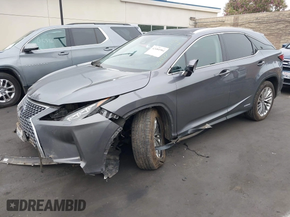 2020 Lexus RX 450h with VIN 2T2JGMDA7LC051477, listed as a IAAI auction lot 42484984 with 67,127 mi miles and . Bid and sale history available at DreamBid. Image 20.