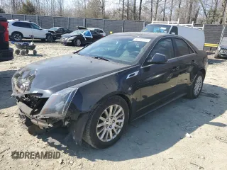 2012 Cadillac CTS with VIN 1G6DA5E52C0106795, listed as a Copart auction lot 46752275 with 134,430 mi miles and Salvage Title. Bid and sale history available at DreamBid. Image 1.