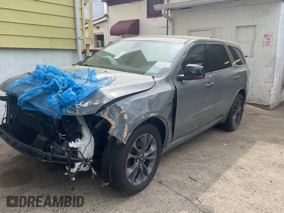 2020 Dodge Durango R/T с VIN 1C4SDJCT0LC395437, выставлен на аукционе Copart как лот 54849085 с пробегом 55 203 миль миль и Списание • Salvage title. История ставок и продаж доступна на DreamBid. Изображение 2.