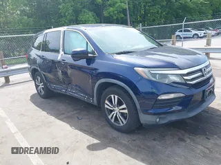2016 Honda Pilot EX-L z VIN 5FNYF6H52GB014224, wystawiony jako IAAI lot #42215952 z przebiegiem 156 224 mil mil oraz . Historia ofert i sprzedaży dostępna na DreamBid. Obrazek 1.