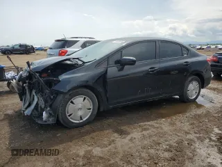 2015 Honda Civic LX with VIN 19XFB2F56FE109551, listed as a Copart auction lot 59108495 with 116,765 mi miles and Salvage title. Bid and sale history available at DreamBid. Image 1.