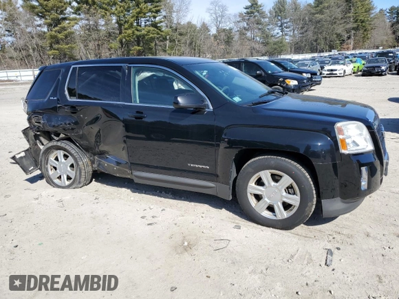 2014 GMC Terrain SLE with VIN 2GKFLVEK5E6344239, listed as a Copart auction lot 48811405 with 141,458 mi miles and Clean Title. Bid and sale history available at carsss.com. Image 4.