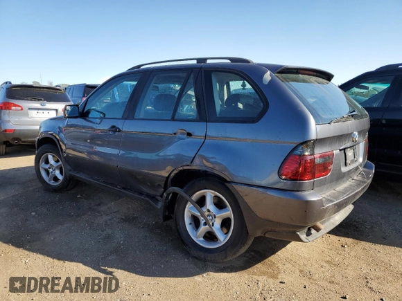 2003 BMW X5 3.0i with VIN 5UXFA53583LP27786, listed as a Copart auction lot 72170034 with 177,901 mi miles and Salvage Title. Bid and sale history available at carsss.com. Image 2.