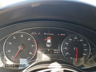 2013 Audi A6 3.0T Prestige with VIN WAUHGAFCXDN146708, listed as a Copart auction lot 48297395 with 94,776 mi miles and Salvage Title. Bid and sale history available at carsss.com. Image 9.
