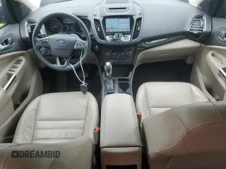 2018 Ford Escape Titanium with VIN 1FMCU9J93JUC01903, listed as a Copart auction lot 57337045 with 59,276 mi miles and Salvage title. Bid and sale history available at DreamBid. Image 8.