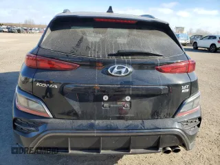 2023 Hyundai Kona N Line with VIN KM8K3CA30PU992830, listed as a Copart auction lot 85872864 with 32,365 mi miles and Salvage Title. Bid and sale history available at carsss.com. Image 6.