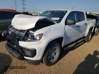 2022 Chevrolet Colorado 2WD Work Truck with VIN 1GCGSBEN9N1235782, listed as a Copart auction lot 67142144 with 70,620 mi miles and Salvage Title. Bid and sale history available at carsss.com. Image 1.