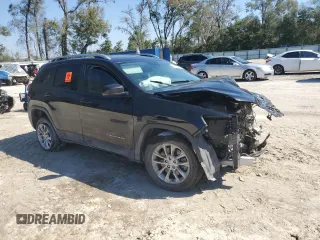 2021 Jeep Cherokee Latitude with VIN 1C4PJLCB6MD173708, listed as a Copart auction lot 46876625 with 0 mi miles and Non Repairable. Bid and sale history available at carsss.com. Image 4.