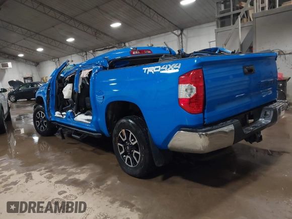 2021 Toyota Tundra SR5 with VIN 5TFDY5F11MX007642, listed as a IAAI auction lot 41619717 with Not provided miles and . Bid and sale history available at DreamBid. Image 3.