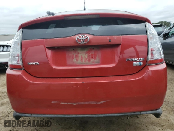 2006 Toyota Prius with VIN JTDKB20U667059524, listed as a Copart auction lot 53208455 with 297,569 mi miles and Salvage Title. Bid and sale history available at carsss.com. Image 6.