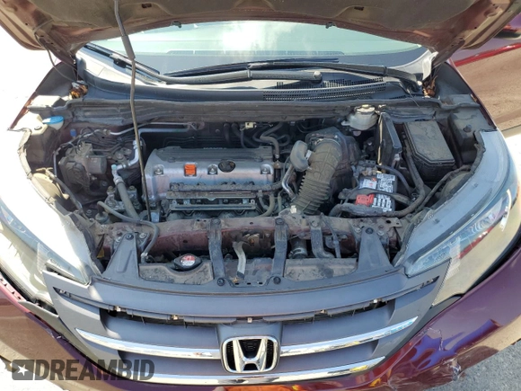 2012 Honda CR-V EX-L with VIN 5J6RM3H72CL021881, listed as a Copart auction lot 54797945 with 69,033 mi miles and Salvage Title. Bid and sale history available at carsss.com. Image 12.