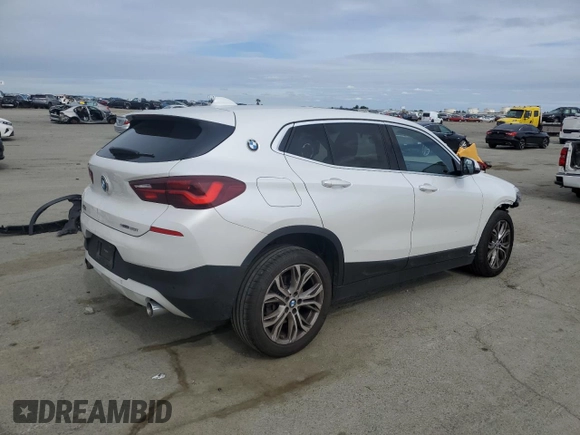 2020 BMW X2 sDrive28i with VIN WBXYH9C07L5R75133, listed as a Copart auction lot 47226555 with 69,848 mi miles and Salvage Title. Bid and sale history available at carsss.com. Image 3.