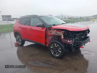 2018 Jeep Compass Trailhawk с VIN 3C4NJDDB9JT341679, выставлен на аукционе IAAI как лот 42421099 с пробегом 108 413 миль миль и . История ставок и продаж доступна на DreamBid. Изображение 1.