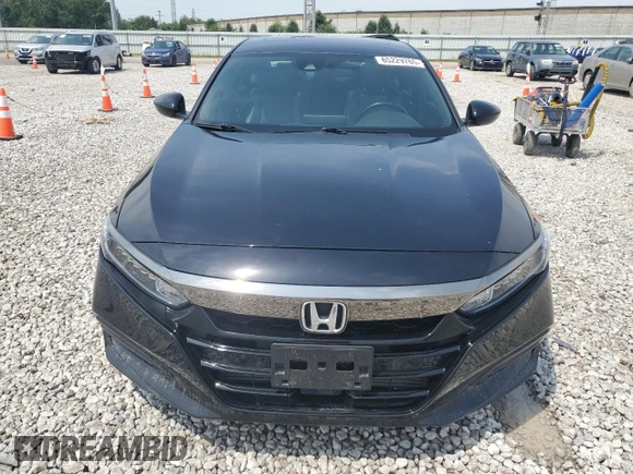 2019 Honda Accord Sport with VIN 1HGCV2F32KA008112, listed as a Copart auction lot 65229765 with 69,001 mi miles and Salvage title. Bid and sale history available at DreamBid. Image 5.