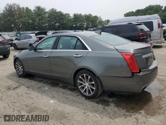 2016 Cadillac CTS Luxury Collection AWD with VIN 1G6AX5SX0G0112110, listed as a Copart auction lot 60739975 with 63,722 mi miles and Salvage title. Bid and sale history available at DreamBid. Image 2.