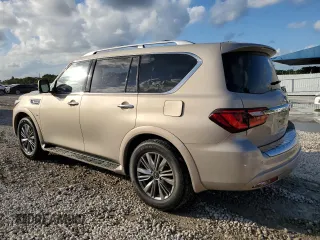 2019 Infiniti QX80 LUXE with VIN JN8AZ2ND7K9850485, listed as a Copart auction lot 76705404 with 32,121 mi miles and Salvage Title. Bid and sale history available at carsss.com. Image 2.