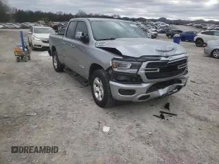 2020 Ram 1500 Big Horn with VIN 1C6RREBT6LN149612, listed as a Copart auction lot 87525145 with 64,172 mi miles and Salvage Title. Bid and sale history available at carsss.com. Image 11.