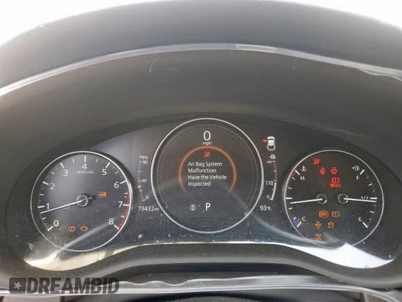 2021 Mazda CX-30 S with VIN 3MVDMAAL9MM273086, listed as a Copart auction lot 57276845 with 79,432 mi miles and Salvage title. Bid and sale history available at DreamBid. Image 9.