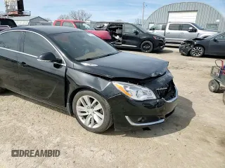 2015 Buick Regal with VIN 2G4GK5EX2F9283023, listed as a Copart auction lot 49125185 with 163,436 mi miles and Salvage Title. Bid and sale history available at carsss.com. Image 11.