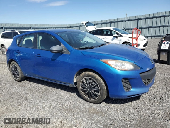 2013 Mazda 3 GX with VIN JM1BL1KF3D1726846, listed as a Copart auction lot 54713885 with 163,873 mi miles and Clean Title. Bid and sale history available at carsss.com. Image 4.