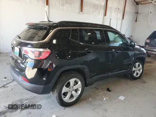 2018 Jeep Compass Latitude z VIN 3C4NJDBB2JT232824, wystawiony jako Copart lot #58095455 z przebiegiem 61 917 mil mil oraz Szkoda całkowita • Salvage title. Historia ofert i sprzedaży dostępna na DreamBid. Obrazek 3.