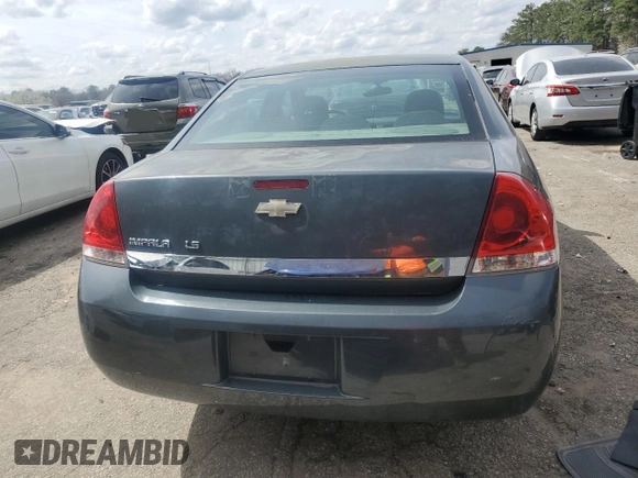 2008 Chevrolet Impala LS with VIN 2G1WB58K381295059, listed as a Copart auction lot 48749385 with 228,832 mi miles and Salvage Title. Bid and sale history available at DreamBid. Image 6.