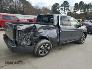 2017 Honda Ridgeline RTL-T with VIN 5FPYK2F61HB011324, listed as a Copart auction lot 42771285 with 78,742 mi miles and Salvage title. Bid and sale history available at DreamBid. Image 3.