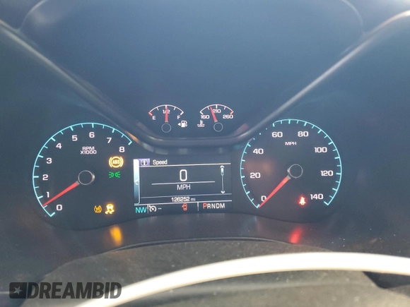 2016 Chevrolet Colorado 4WD LT with VIN 1GCGTCE37G1351681, listed as a Copart auction lot 45105325 with 126,252 mi miles and Salvage title. Bid and sale history available at DreamBid. Image 9.