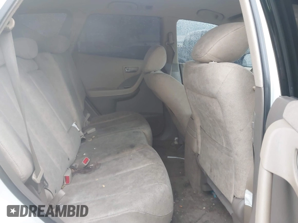 2007 Nissan Murano S with VIN JN8AZ08W77W636607, listed as a IAAI auction lot 41778534 with 187,821 mi miles and . Bid and sale history available at DreamBid. Image 8.