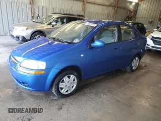 2005 Chevrolet Aveo LS with VIN KL1TD52655B301575, listed as a Copart auction lot 55087455 with 30,318 mi miles and Salvage title. Bid and sale history available at DreamBid. Image 1.