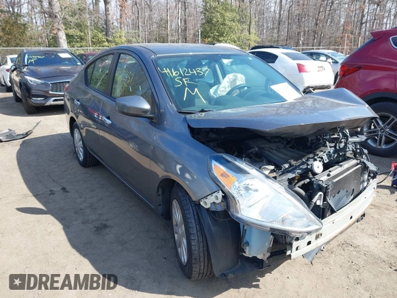 2017 Nissan Versa SV with VIN 3N1CN7AP3HL839516, listed as a IAAI auction lot 41612437 with 144,400 mi miles and . Bid and sale history available at DreamBid. Image 1.