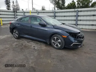 2021 Honda Civic LX z VIN 2HGFC2F69MH502002, wystawiony jako Copart lot #52882605 z przebiegiem Nie podano mil oraz Szkoda całkowita • Salvage title. Historia ofert i sprzedaży dostępna na DreamBid. Obrazek 4.