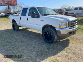 2004 Ford F-350 XL with VIN 1FTSW31P54EB26772, listed as a Copart auction lot 50427985 with 210,944 mi miles and Clean Title. Bid and sale history available at DreamBid. Image 1.