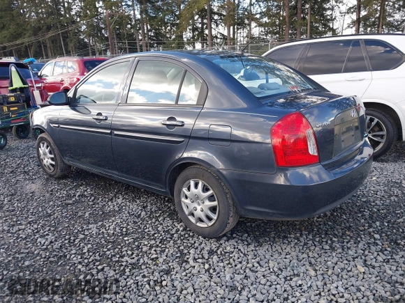 2008 Hyundai Accent GLS with VIN KMHCN46C58U207099, listed as a IAAI auction lot 41788937 with 99,812 mi miles. Bid and sale history available at carsss.com. Image 3.