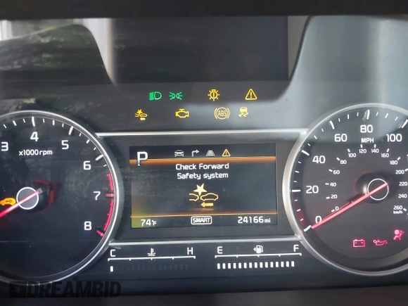 2023 Kia Sorento S with VIN 5XYRL4LC1PG214866, listed as a IAAI auction lot 41754839 with 24,166 mi miles and . Bid and sale history available at DreamBid. Image 7.
