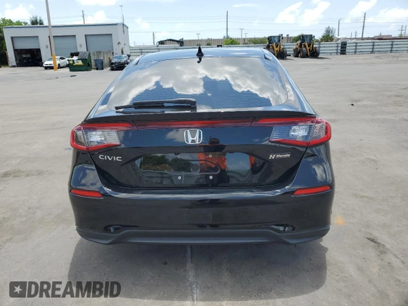 2024 Honda Civic EX-L z VIN 19XFL1H74RE001908, wystawiony jako Copart lot #58576135 z przebiegiem 31 455 mil mil oraz Czysty tytuł • Clean title. Historia ofert i sprzedaży dostępna na DreamBid. Obrazek 6.