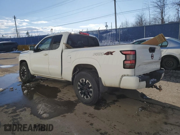 2022 Nissan Frontier S с VIN 1N6ED1CMXNN679765, выставлен на аукционе Copart как лот 45660525 с пробегом 16 825 миль миль и Списание • Salvage title. История ставок и продаж доступна на DreamBid. Изображение 2.
