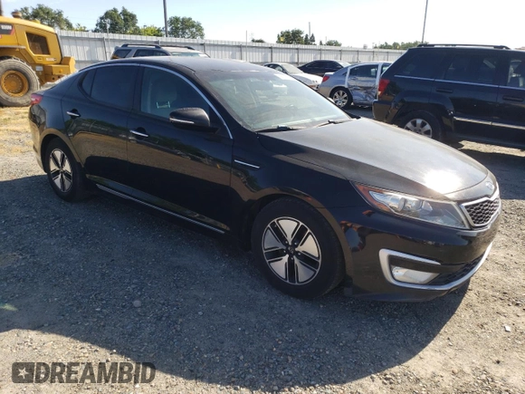2012 Kia Optima Hybrid with VIN KNAGM4AD0C5020149, listed as a Copart auction lot 55837345 with 183,920 mi miles and Clean Title. Bid and sale history available at DreamBid. Image 4.
