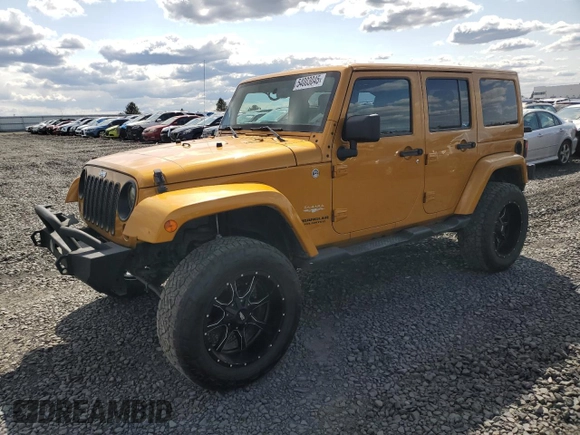 2014 Jeep Wrangler Unlimited Sahara with VIN 1C4BJWEG1EL226066, listed as a Copart auction lot 54003045 with 109,953 mi miles and Clean Title. Bid and sale history available at carsss.com. Image 1.