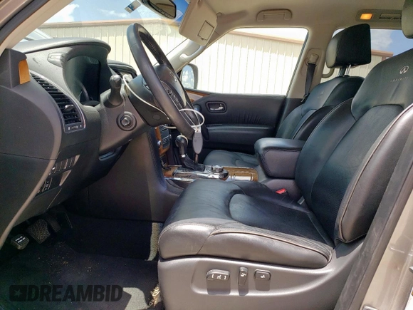 2014 Infiniti QX80 with VIN JN8AZ2NC4E9352482, listed as a Copart auction lot 63224725 with 161,655 mi miles and Clean title. Bid and sale history available at DreamBid. Image 7.