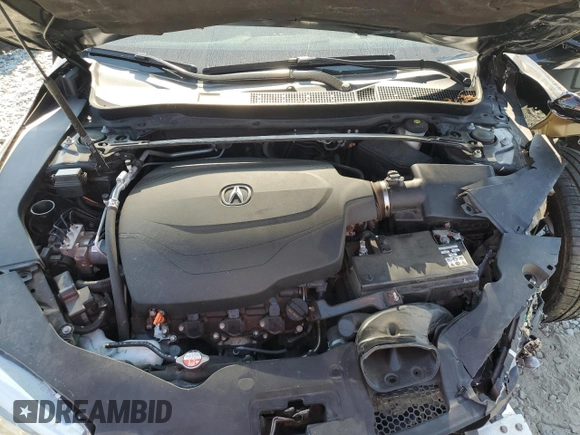 2018 Acura TLX w/Advance Pkg with VIN 19UUB3F77JA001807, listed as a Copart auction lot 71098594 with 83,510 mi miles and Salvage Title. Bid and sale history available at carsss.com. Image 13.