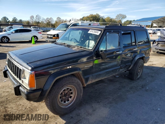 1996 Jeep Cherokee z VIN 1J4FN78S8TL160974, wystawiony jako Copart lot #83425604 z przebiegiem 336 313 mil mil oraz Szkoda całkowita • Salvage title. Historia ofert i sprzedaży dostępna na DreamBid. Obrazek 4.