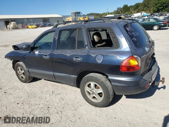 2004 Hyundai Santa Fe GLS with VIN KM8SC13E14U601747, listed as a Copart auction lot 76769864 with 190,446 mi miles and Salvage Title. Bid and sale history available at carsss.com. Image 2.