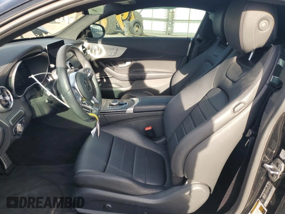 2022 Mercedes-Benz C 300 with VIN W1KWJ8DB9NG116139, listed as a Copart auction lot 87513635 with 15,397 mi miles and Salvage Title. Bid and sale history available at DreamBid. Image 7.