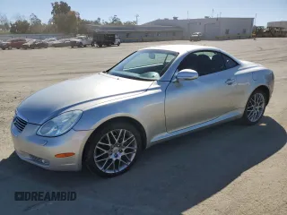 2003 Lexus SC with VIN JTHFN48Y930037838, listed as a Copart auction lot 48438735 with 201,504 mi miles and Salvage Title. Bid and sale history available at carsss.com. Image 1.