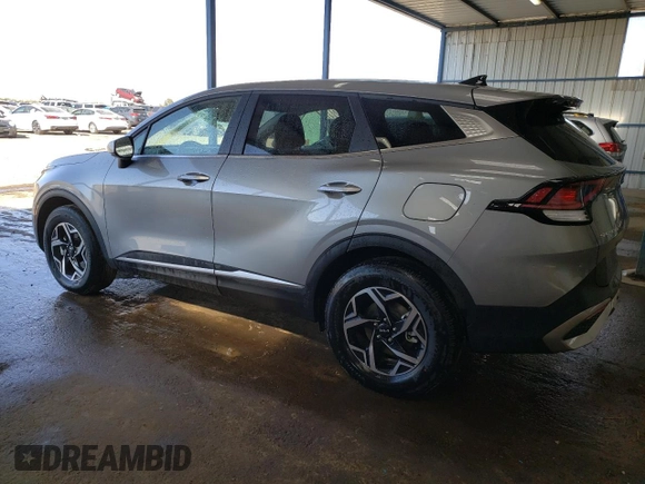 2024 Kia Sportage LX with VIN KNDPUCDF8R7278670, listed as a Copart auction lot 76417374 with 9,383 mi miles and Clean Title. Bid and sale history available at DreamBid. Image 2.