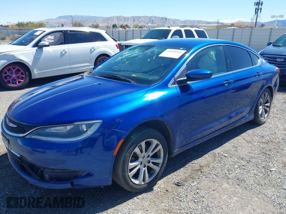 2015 Chrysler 200 Limited with VIN 1C3CCCAB4FN576017, listed as a IAAI auction lot 41820944 with 142,020 mi miles. Bid and sale history available at carsss.com. Image 18.